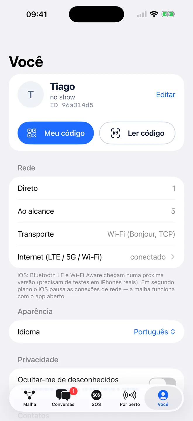 Privacidade sem concessões